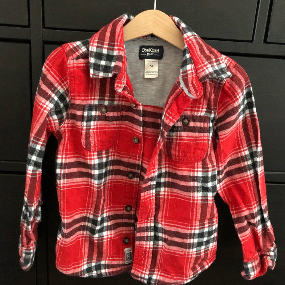 Boys button down shirt